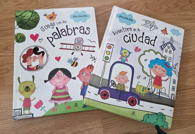 2 libros infantiles nuevos. Palabras