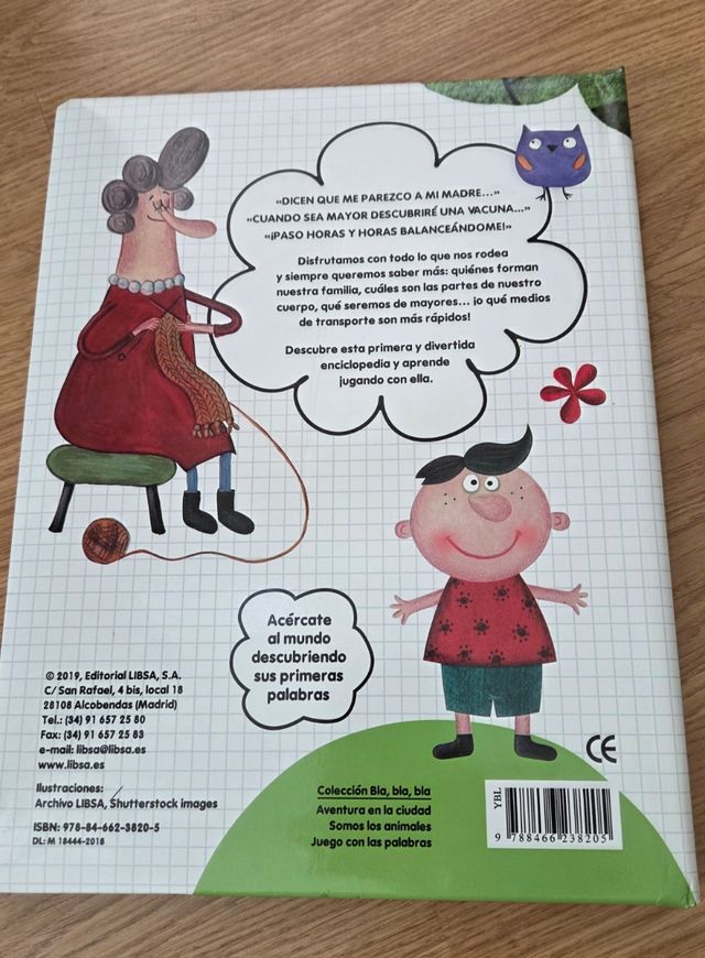 2 libros infantiles nuevos. Palabras