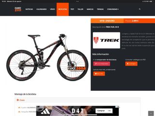 Trek Alpha Fuel EX MTB negra