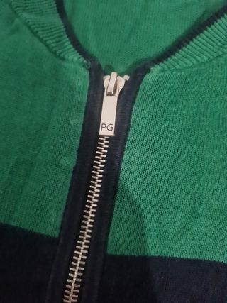 Chaqueta Purificación García - Verdey azul