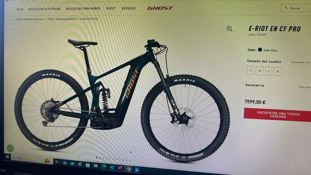 Ghost E-Riot CF Pro Carbono - E-bike