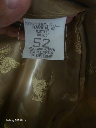 Chaquetón lana-cachemir, cuello de pelo