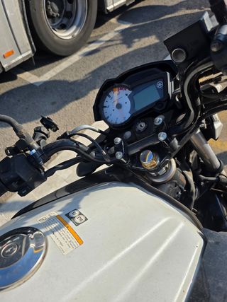 Yamaha YS-125:  28,895 km.  Ver foto ITV