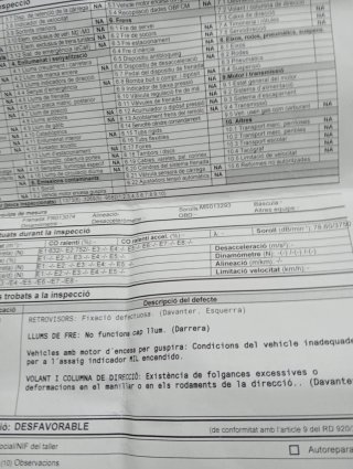 Yamaha YS-125:  28,895 km.  Ver foto ITV