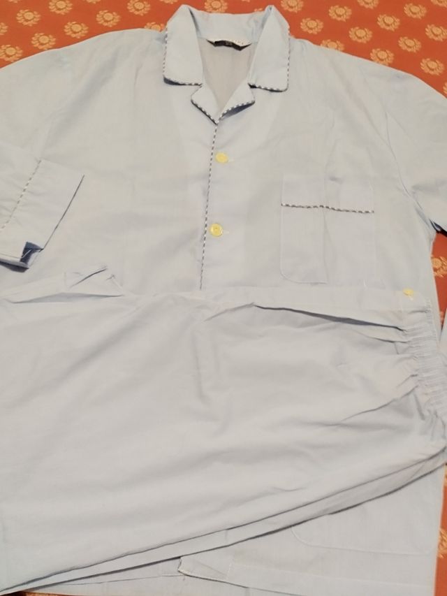 Pijama azul hombre - Talla 6