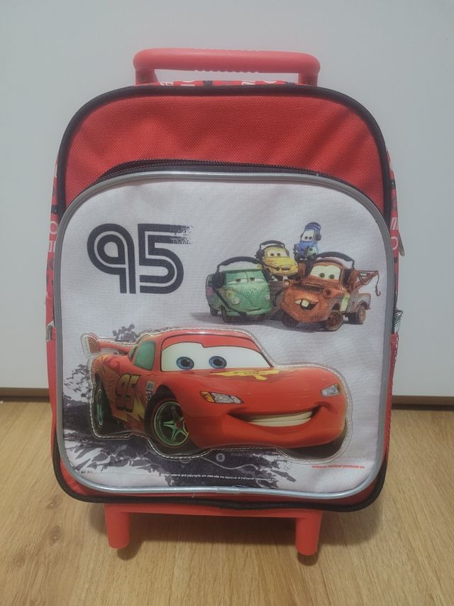 Mochila pequeña Cars con ruedas