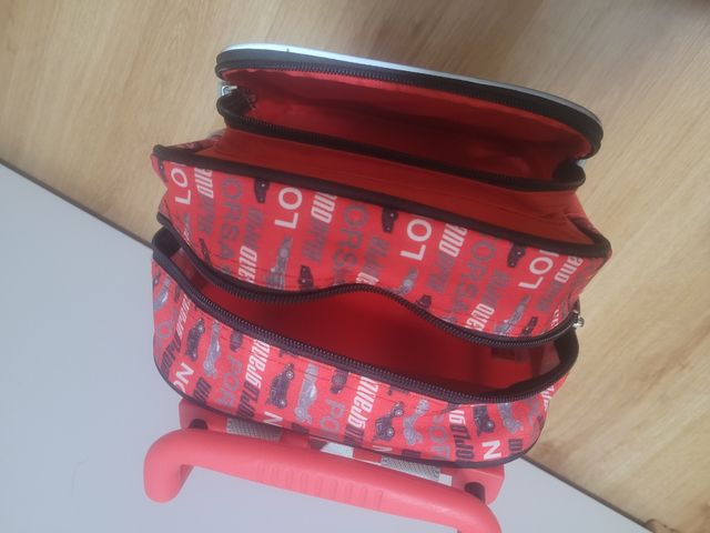 Mochila pequeña Cars con ruedas