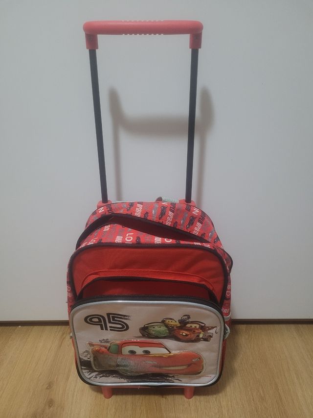 Mochila pequeña Cars con ruedas