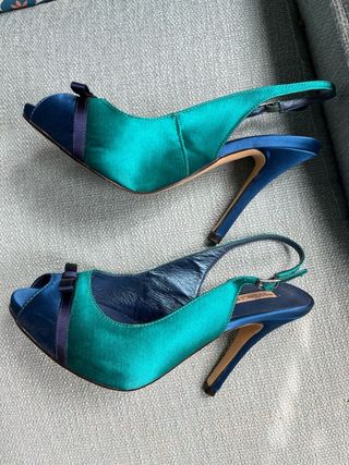 Zapatos Essence of Ember - Azul & Verde