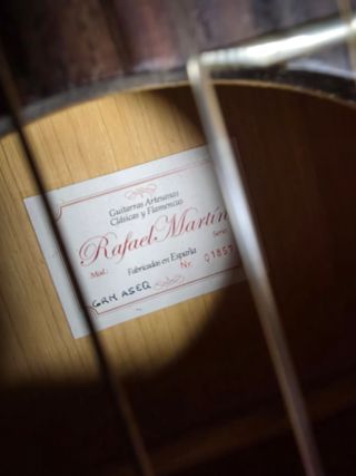 Guitarra Flamenca Rafael Martín