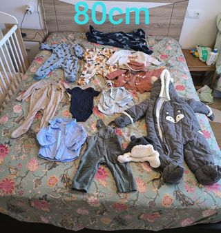 Ropa bebé 62cm, 68cm, 74cm, 80cm