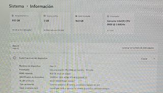 PC i9 11980HK - 16GB RAM DDR4 - SSD m2 1TB