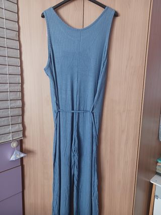 Mono largo verano  azul sin usar - M/L