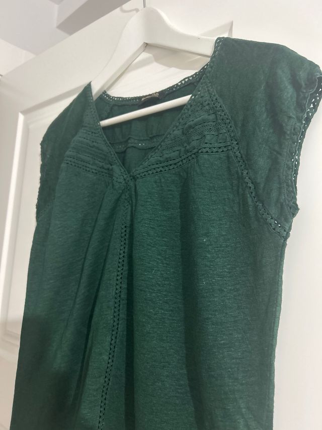 Camiseta Massimo Dutti verde