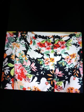 Short Falda Flores
