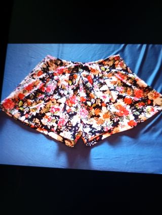 Short Falda Flores