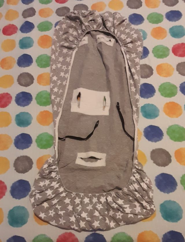 Funda carrito bebé estrellas