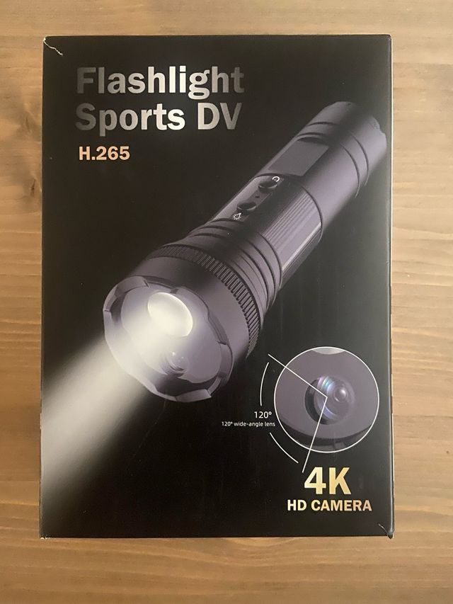 Linterna deportiva DV H295 4K