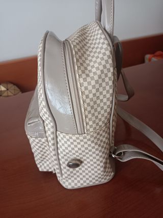 Zainetto Nardini beige|bianco