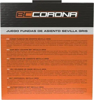 BC Corona Sevilla Juego de Fundas GRIS