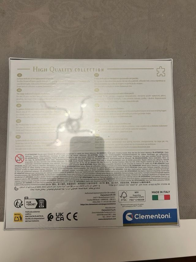 Puzzle Clementoni 500 piezas - Fiat 500