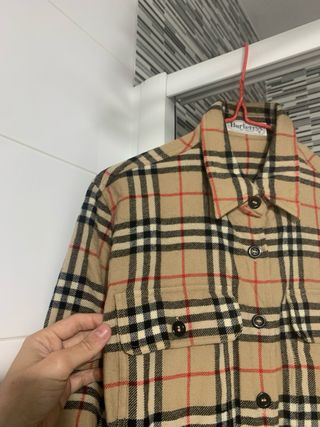 Camisa Burberrys vintage cuadros M