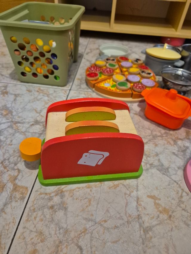 Cocina de madera juguete niños - Little Tikes
