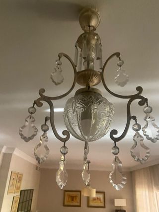 Lámpara techo clásica vintage