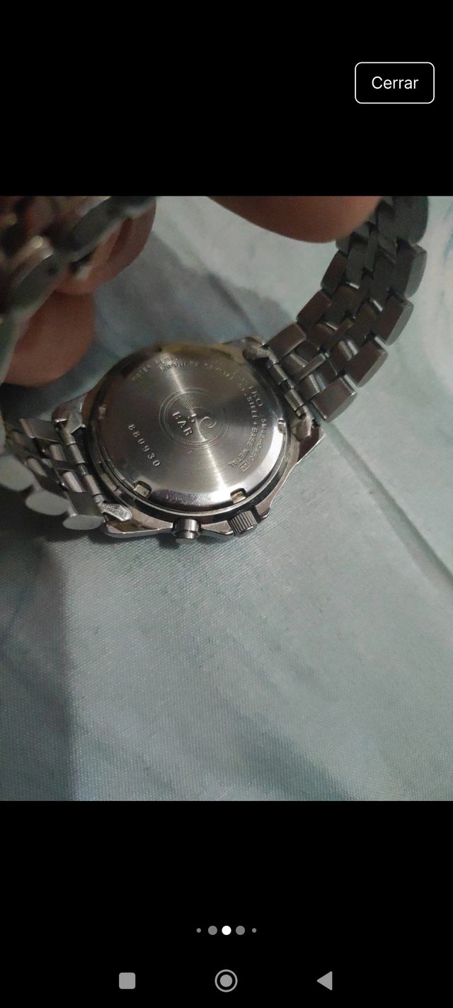 Reloj Seiko Kinetic para hombre