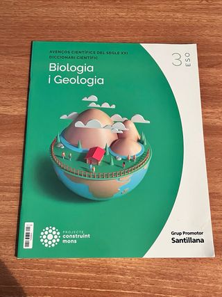 Libro biología y geología 3 ESO