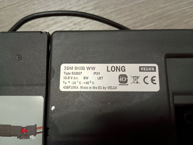 Motor Velux 3SM BK01 WW - ventana