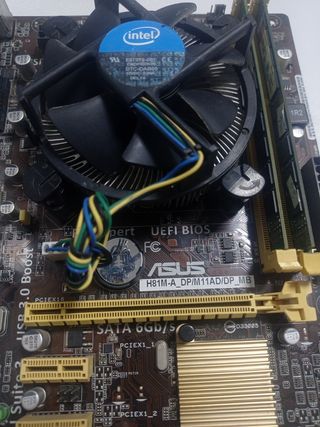 Placa base ASUS H81M-A y i5-4590