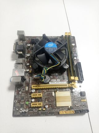 Placa base ASUS H81M-A y i5-4590