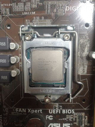 Placa base ASUS H81M-A y i5-4590