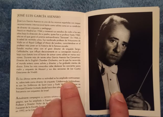 MiniDisc Orquesta Cámara Reina Sofía Sony music