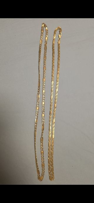 Cadenas oro Cartier - 2 unidades