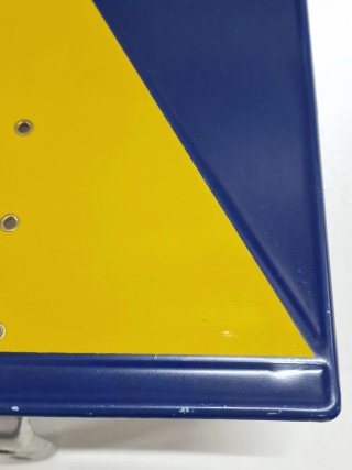 Chapa triangulo señalizacion remolque camion...