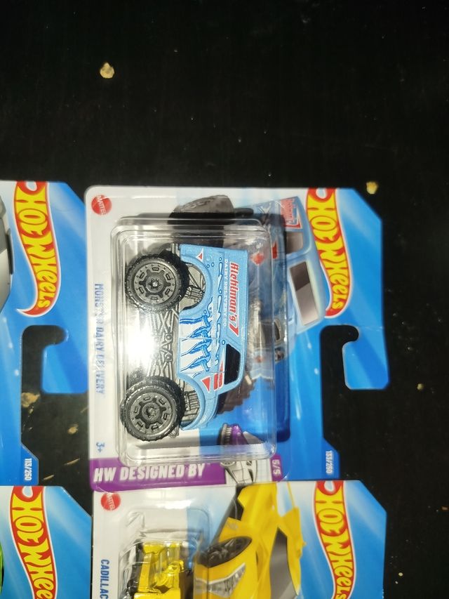 Hot Wheels pack 5 coches de colección