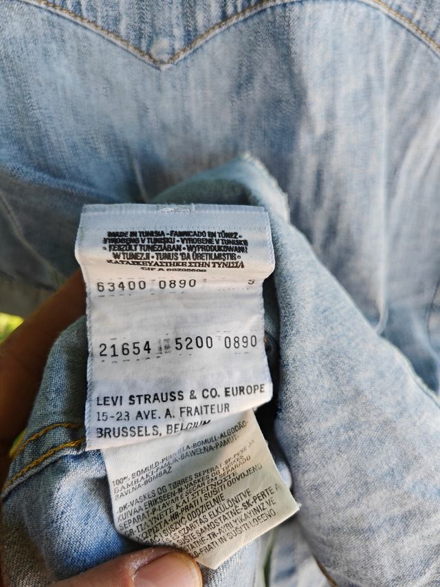 Camisa Levi's Y2K Mujer Vintage