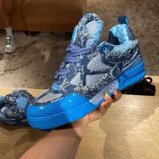 Louis Vuitton Skate Svaroski Blu