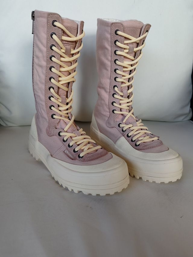 Stivali Superga in cotone Alpina Paura rosa 35n.
