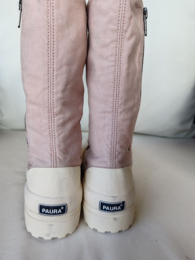 Stivali Superga in cotone Alpina Paura rosa 35n.