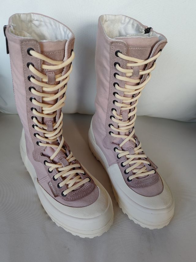 Stivali Superga in cotone Alpina Paura rosa 35n.