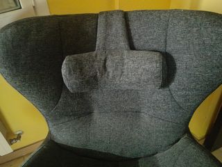 Butaca gris tela - Cómoda