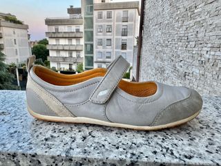 Ballerine Geox pelle grigia