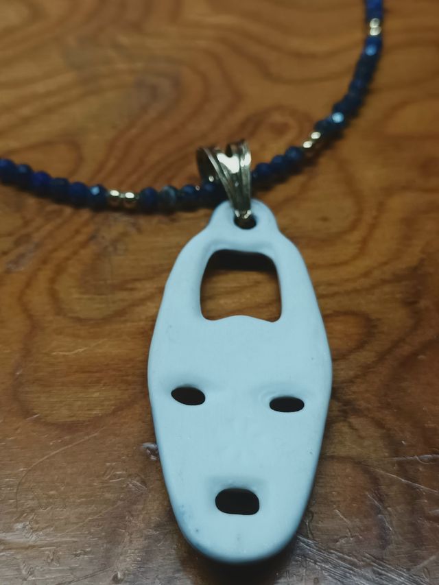 Collar Sargadelos | Máscara azul