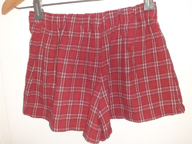 Shorts niña vichy rojo Zara 5/6