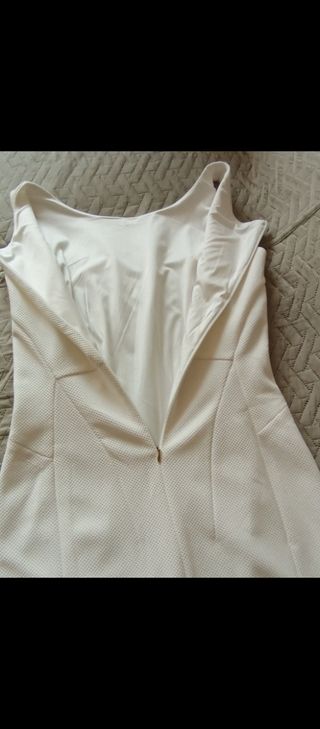 Vestido Sfera blanco corto