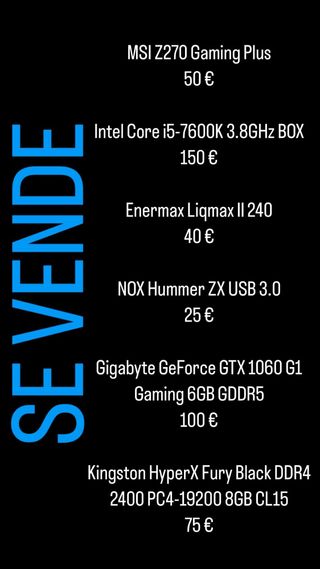 PC Gaming i5-7600K GTX 1060