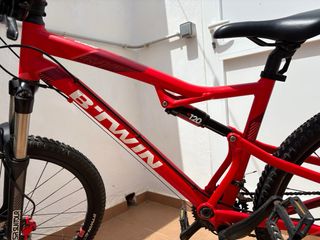 Bicicleta Rockrider 540S roja